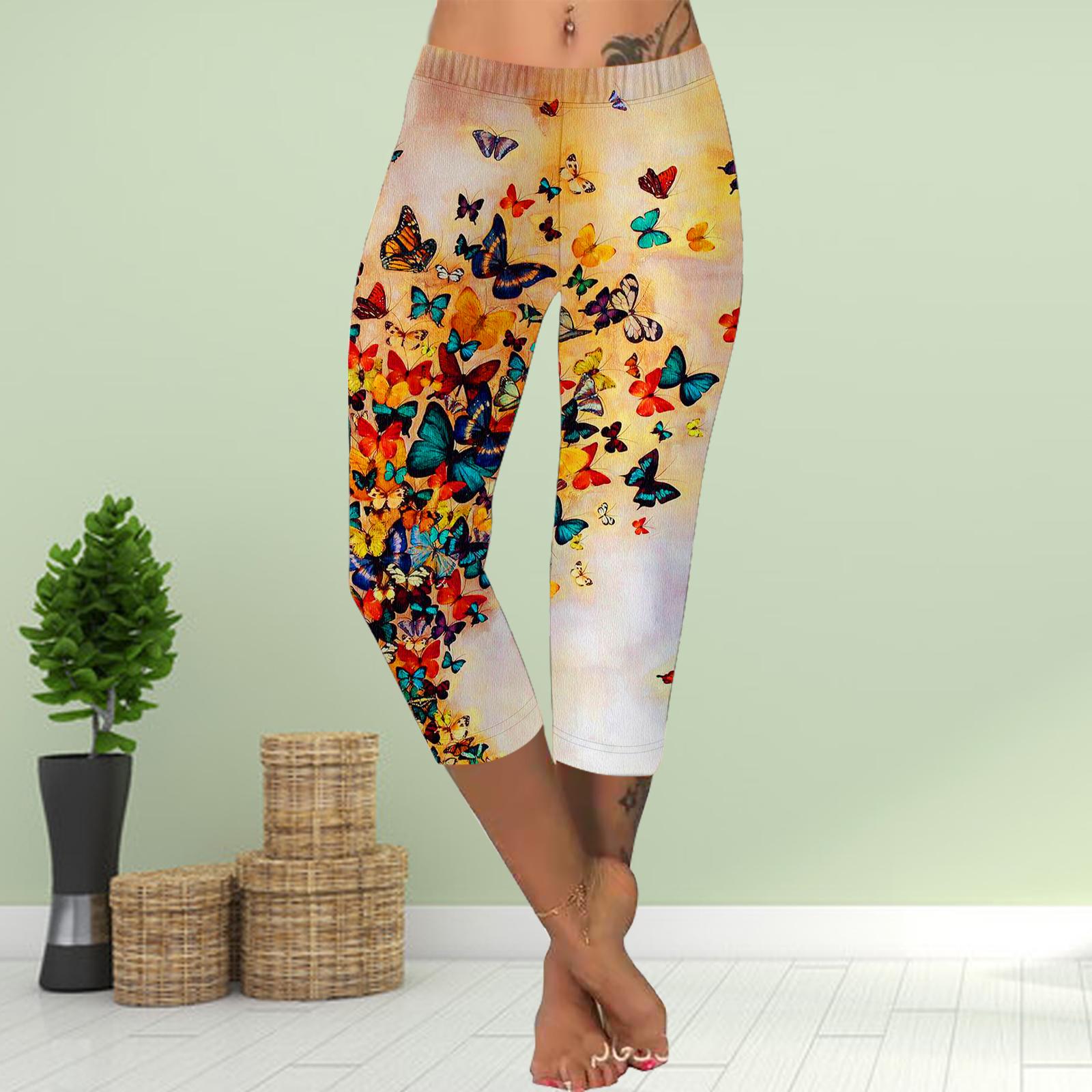 

Брюки летние короткие леггинсы укороченные узкие брюки леггинсы больших размеров женские облегающие брюки с принтом зеленой стрекозы 3D 8XL оранжевый