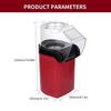 Small Popcorn Popper Machine Automatic Compact Design Fast Heating Oil Proof Snack Maker Plastic Texture for Kitchen