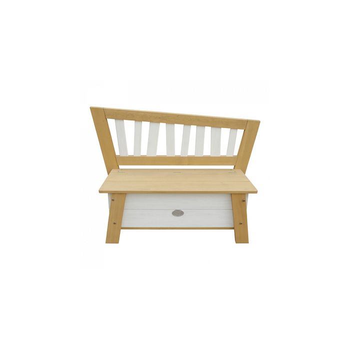 Axi Banc De Rangement De Jouets Corky Marron Blanc,
