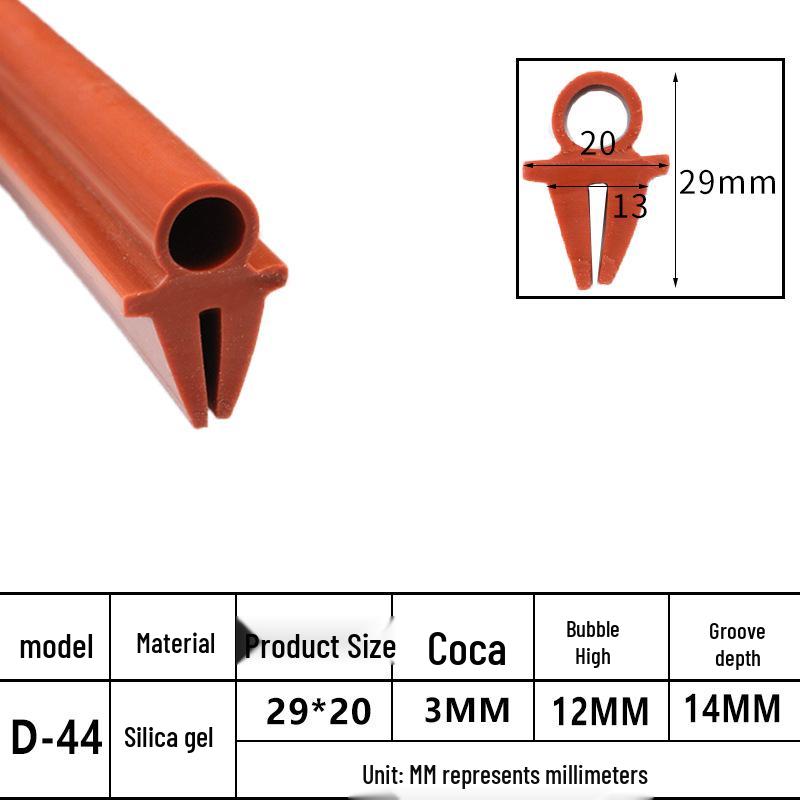 U-Shaped Waterproof Anti-Collision Dustproof Electrical Cabinet Rubber Seal
