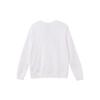 Nike Sportswear Club Fleece Logo Print Pullover Sweatshirt Women Tops White DQ5833-100