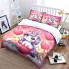 Cute Unicorn Rainbow Bedding Set Bedding Duvet Cover Set Duvet Cover Pillowcases (1 * Duvet Cover 2 * Pillowcases, without duvet insert)