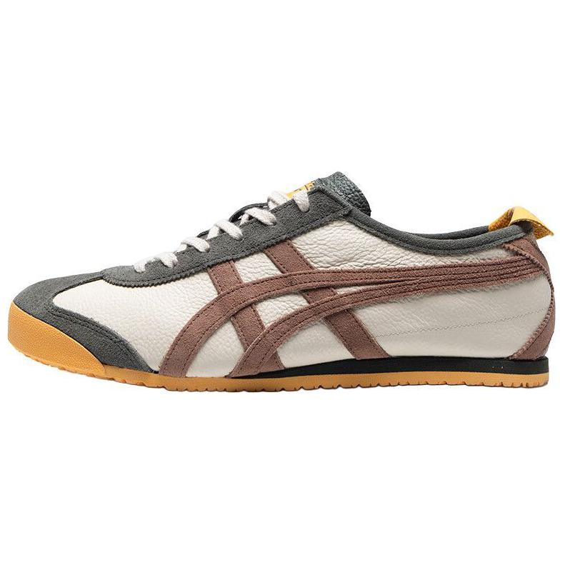 ONITSUKA TIGER Mexico 66 Vin Comfortable Versatile Non-Slip Wear-Resistant Low-Top Casual Shoes Unisex Sneaker Off-White 1183C076-255