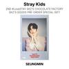 Stray Kids 2ND #LoveSTAY SKZ’S CHOCOLATE FACTORY SKZ'S GOODS PRE-ORDER SPECIAL GIFT Official Photocard