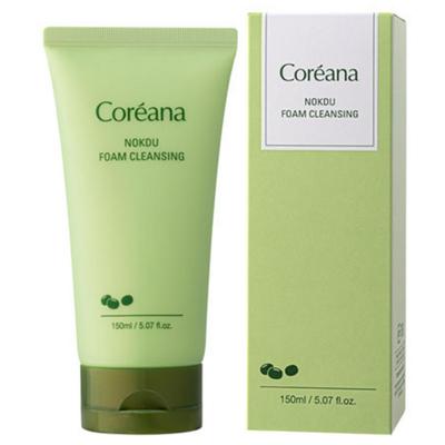 Koreana Limpiador Facial Espuma de Frijol Mungo, 1 unidad, 150ml