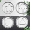 DIY Cookie Cutter Set Baking Tools Set Stainless Steel Biscuit Mold Set DIY Baking Supplies Perfect for Handmade Treats