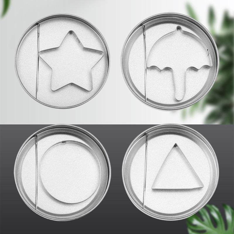 DIY Cookie Cutter Set Baking Tools Set Stainless Steel Biscuit Mold Set DIY Baking Supplies Perfect for Handmade Treats