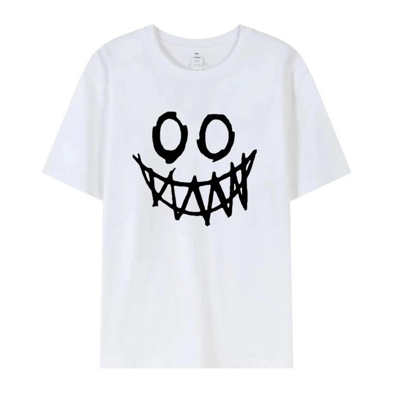 Cool Devil Print  Personalized Tshirt Comfortable and Fashionable Unisexs and Womens T Shirt Devil Pattern Design