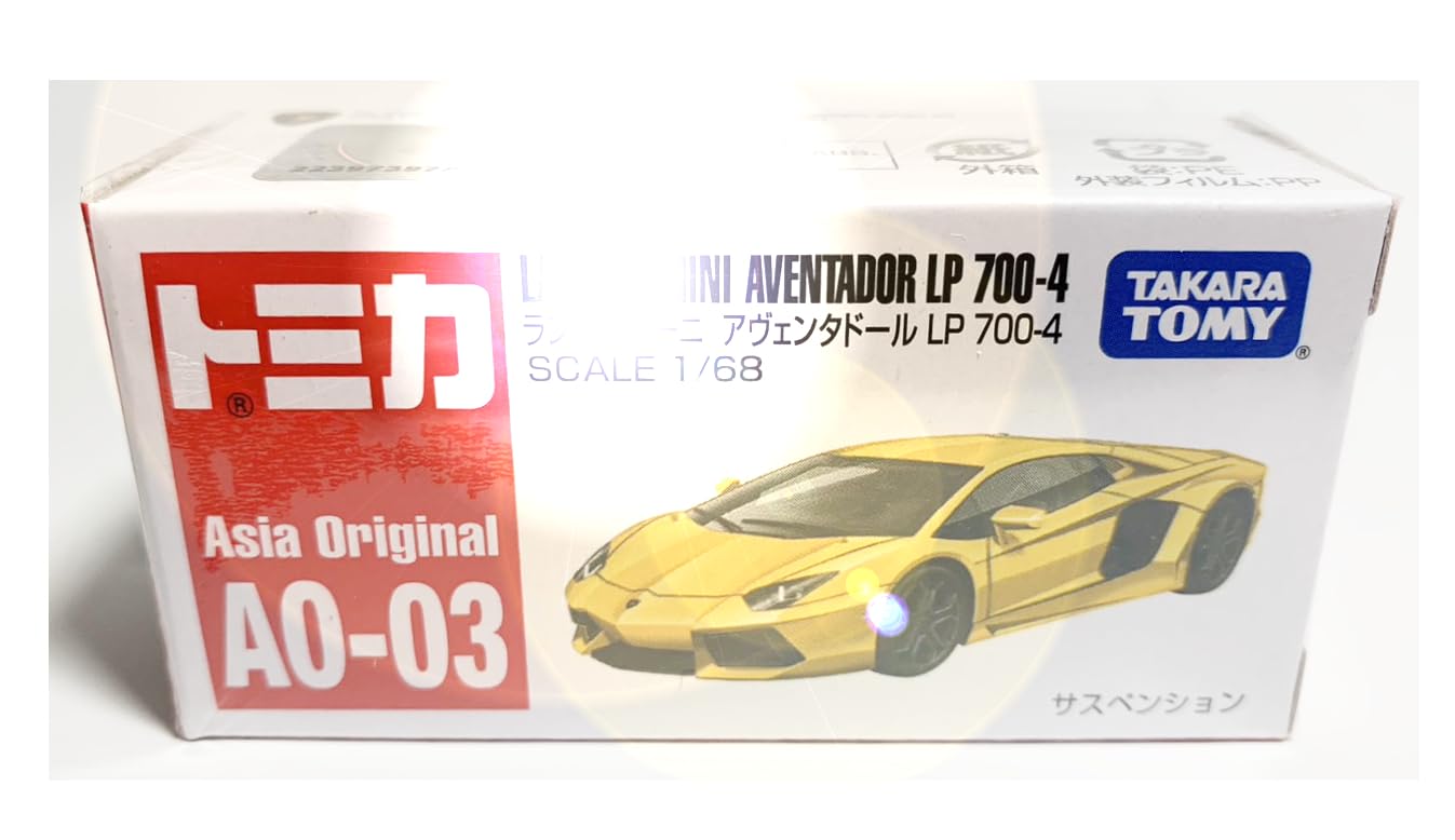 

Зарубежная лимитированная Tomica Lamborghini Aventador LP AVENTADOR ASIA LIMITED Asia Limited AO-03 700-4 [Продукт]