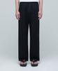 MUSINSA STANDARD Cotton Linen One-Pleat Wide Pants [Black]