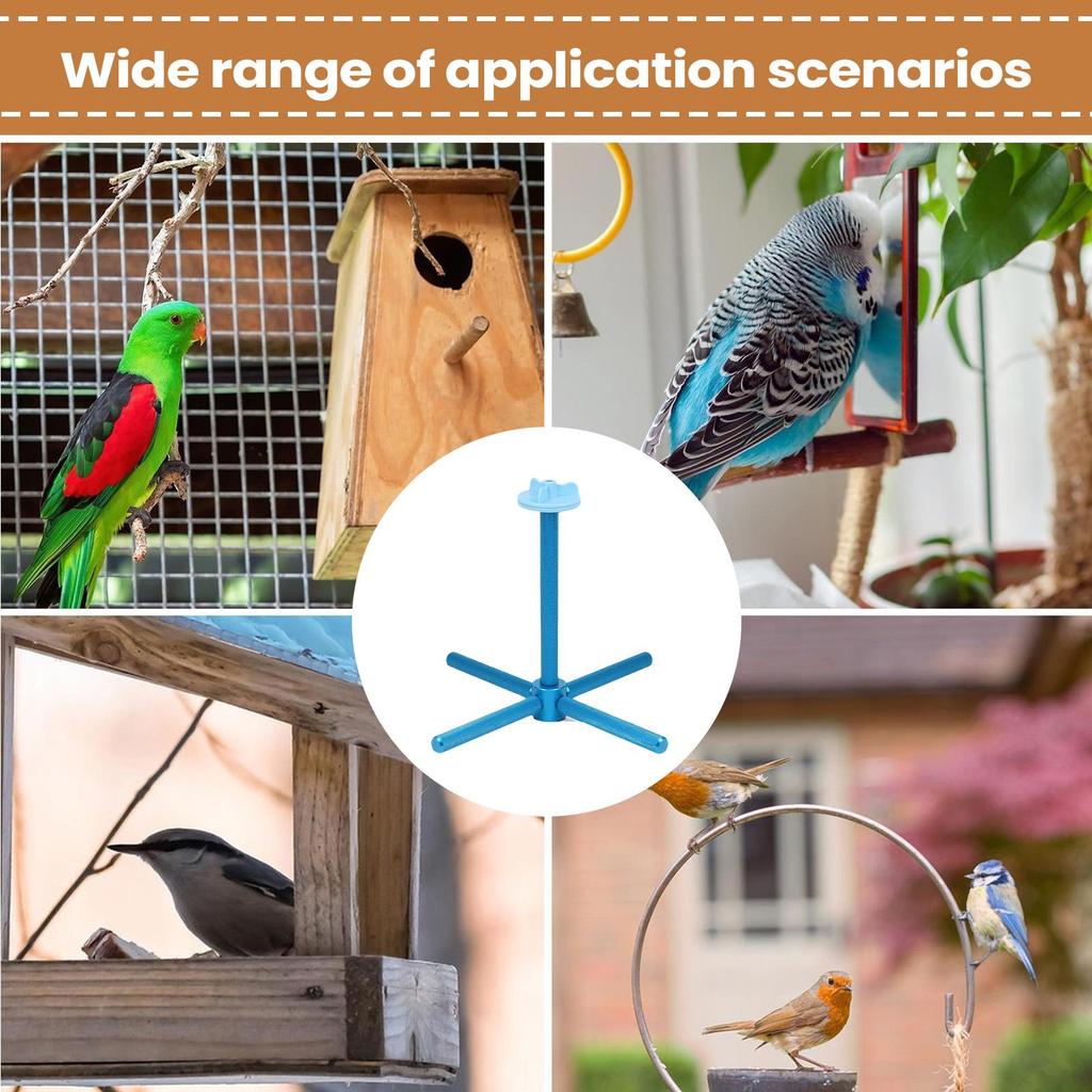 Bird Toys For Parrots Interactive Funny Chewing Rotatable Bird Perch Stand Cage Chew Toys For Exercise Playing Small Medium