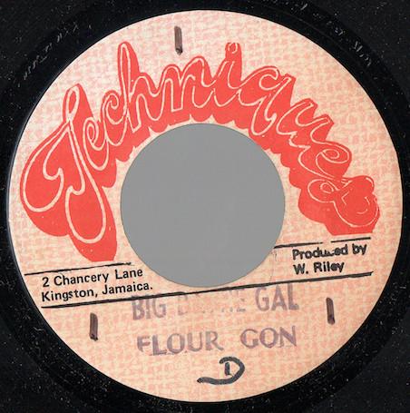 

7inch Record FLOURGON - Big Batty Gal NONE Techniques 1986 Jamaica Reggae, Ska & Dub Used