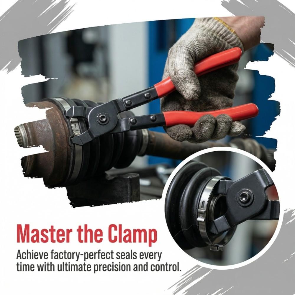 Durable Ear Type Clamp Plier Anti Rust Boot Clamp Joint Tool CV Boot Clamp Plier  Garage