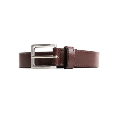 EMERGENCY EGBCCCDB Wagner Mora Basic Leather Belt Deep Burgundy