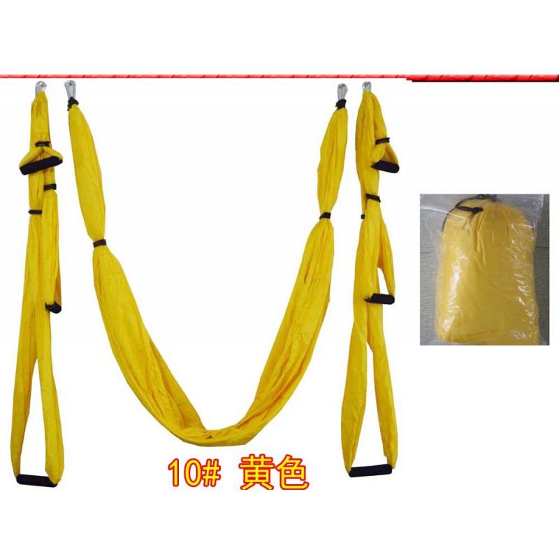 Aerial Yoga Hammock With Locking Carabiners Nylon Anti-Slip Suspension Strap Inversion Therapy Fitness Training
