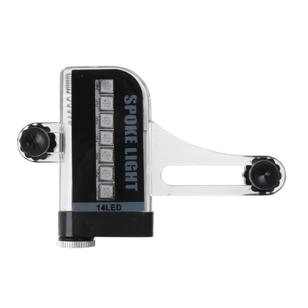 

Светодиодный фонарь для велосипедного колеса, фонари для спиц, перезаряжаемый предупреждающий фонарь безопасности для велосипеда, аксессуары для украшения велосипеда