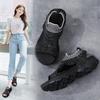 Women's Sandals Summer  Beach Breathable Flat Shoes Open Toe Casual Soft Walking Sandals for Girl Plus Size