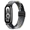 Magnetischer Verschluss Geflochtene Schlaufe Nylon Uhrenarmband für Xiaomi Smart Band 10 9 8, Ersatzarmband, Nur Armband
