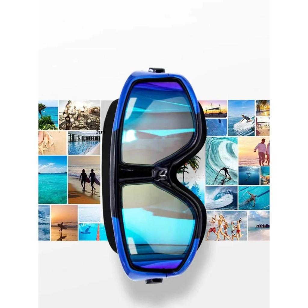 Professional Swimming Goggles HD Waterproof Anti Fog Silicon Swimming Cap Water Racing Sports Equipment for Men Women