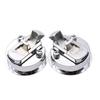 Round Non-locking Boat Marine Deck Latch Stainless Steel Boat Flush Pull Hatch Slam Latch for RV Yacht Marine