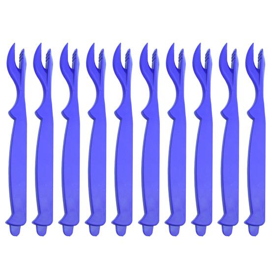 

10 шт. Крекер для крабовых ножек, эффективное приготовление морепродуктов, компактный лобстер, раки, креветки синий