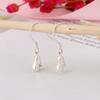 Korean Copper Earrings Fashion Retro Accessories Frosted Flower Earrings Gift Accessories