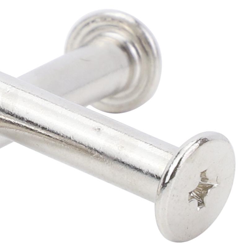 Iron Nickel-Plated Multi-Purpose Screws and Rivets Set, 5MM