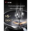 Sanhe 30cm 0-Coating Titanium Steel Non-Stick Wok