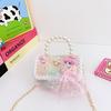 Lightweight Pearl Charming Shoulder Bag For Girls Featuring Cute Princess Design