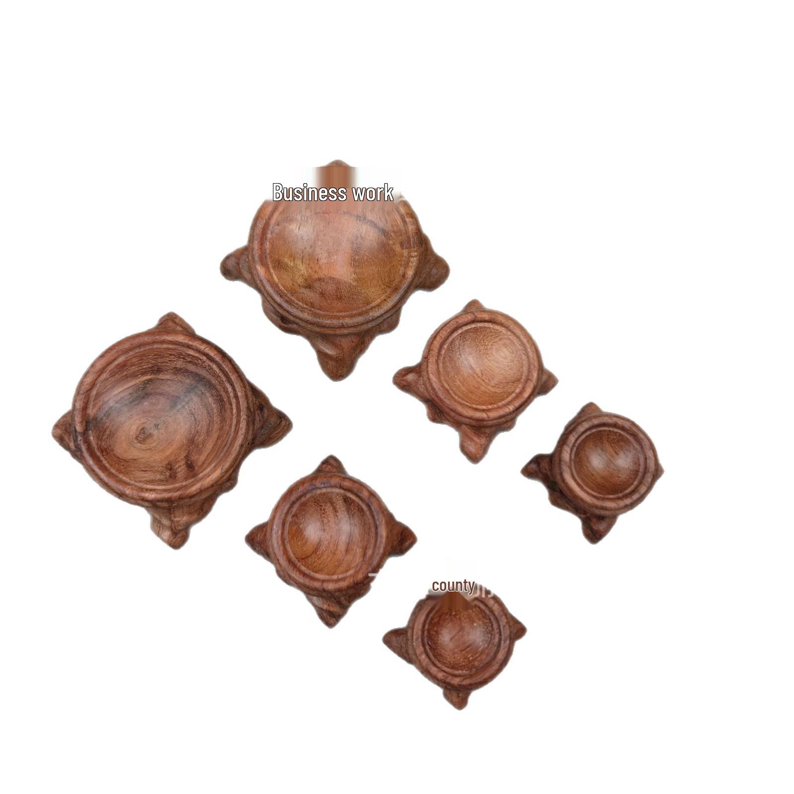 

Solid Wood Wenge Walnut Gourd Base for Stone, Crystal Ball, Spherical Ornament, or Egg Carving Stand Small: Fits 3-5 cm ball, 2 cm inner diameter