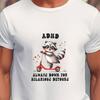 Anxiety T-Shirt, Retro Mental Health Tee, ADHD Awareness