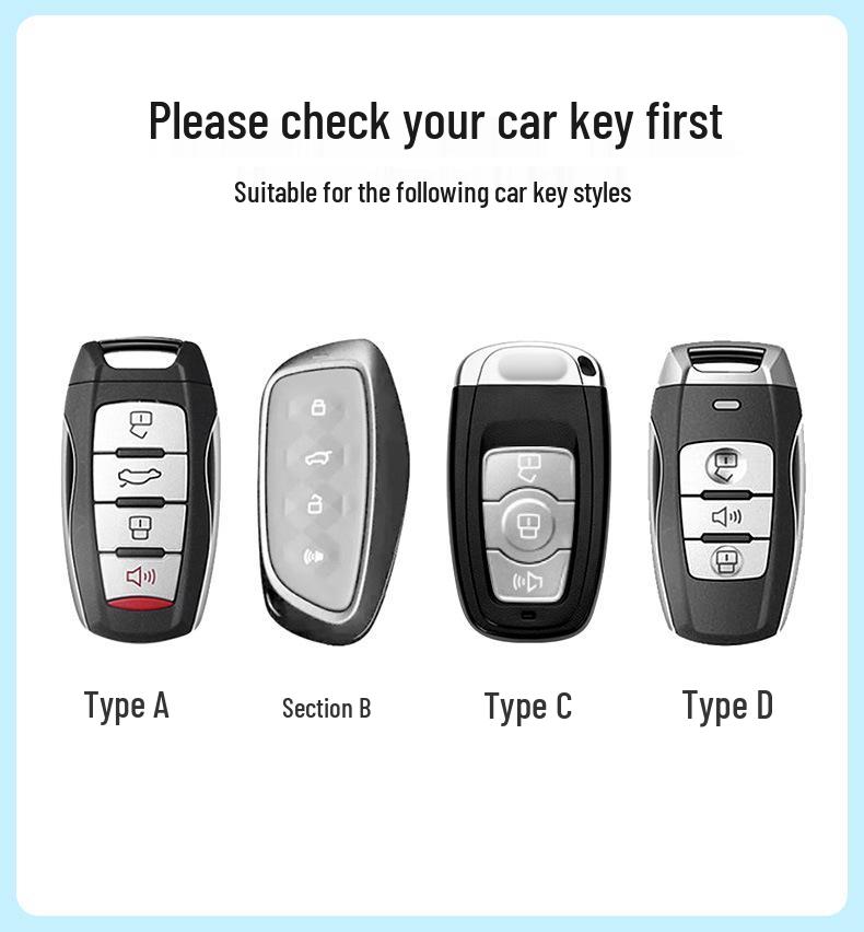 Fits Great Wall Models: Haval H6, M6 Plus, Menglong H2 Gen 2, Big Dog, F7, Divine Beast, H9 - Textured Green Key Case