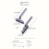 1PC Multipurpose Bathroom Tile Floor Gap Cleaning Brush Rotating Crevice Brushes with Dead End Strong Bristles Cleaning Supplies