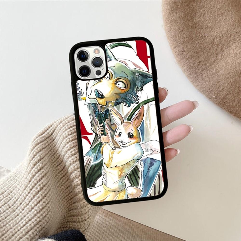 BEASTARS Phone Case Silicone PC+TPU For For IPhone 11 12 13 14 15 16 Plus Pro Max Cover