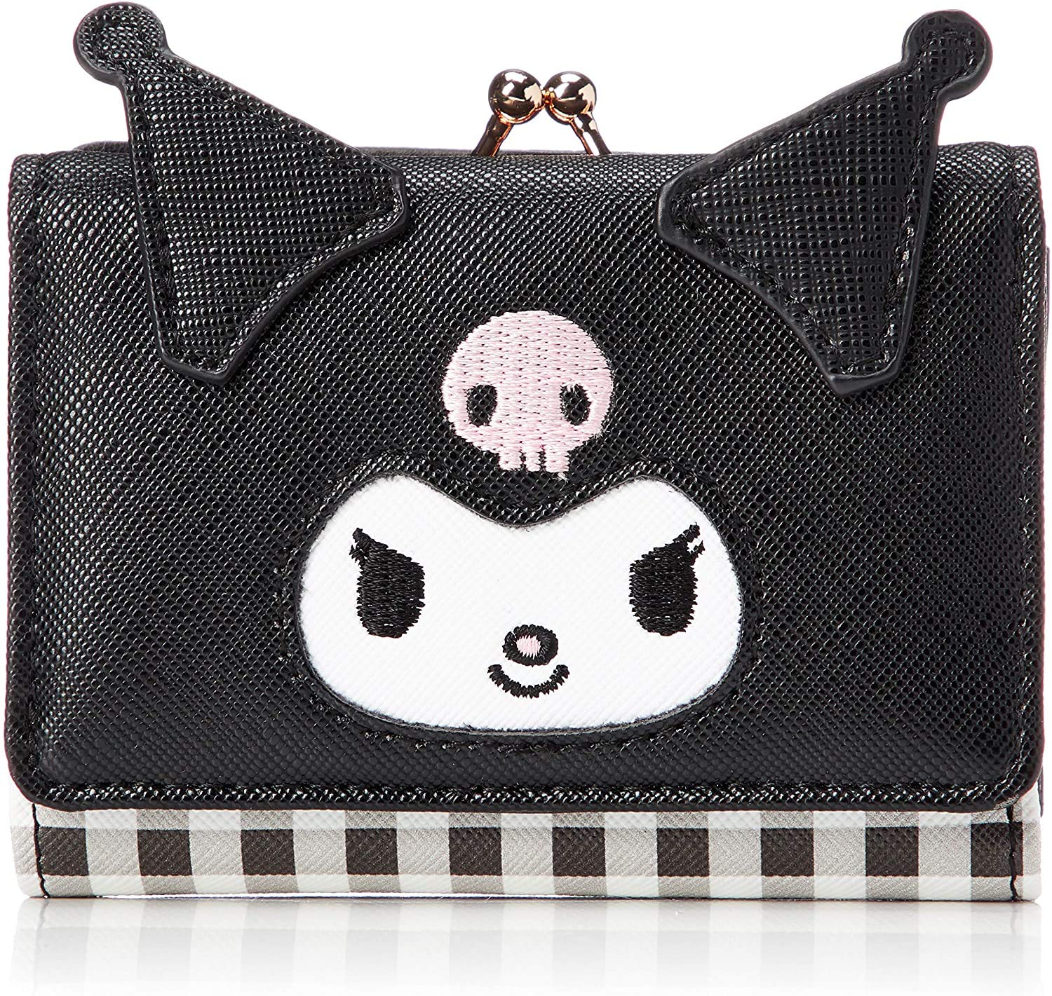 

Кошелек Kuromi с застежкой Trifold Clasp Кошелек Кошелек Kuromi Кошелек Sanrio