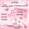 AUSLKA Beauty Colorful Heart-Shaped Pimple Patches