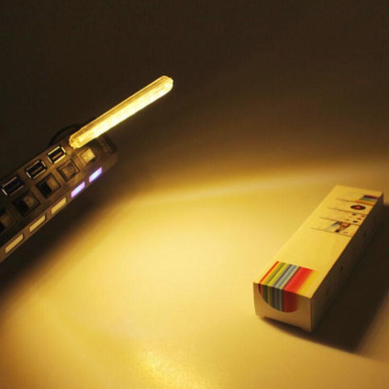 

USB светодиодная лампа Гибкий ПК Компьютер Ноутбук Ноутбук Яркий Портативный Светильник теплый белый