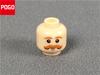 10pcs/lot MOC Bricks Male and Female Figure Head Face Expression DIY Compatible Mini Dolls Building Blocks Toys for Kids Gifts