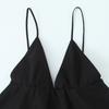 2025 Spring V-Neck Sleeveless Spaghetti Strap Short Dress - Euro-American Style