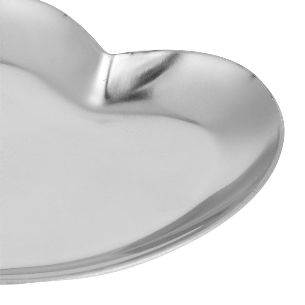 Heart Shaped Manicure Color Mixing Tray Cosmetics Organizer Tray  DIY Pigment Blending