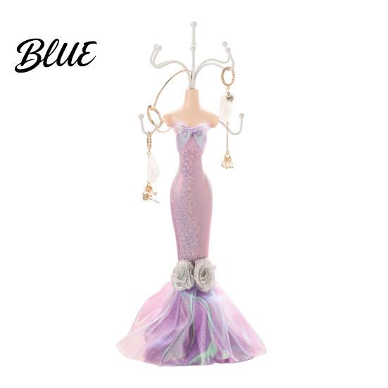 Soporte para Joyas Mini Maniquí Dama Maniquí Organizador con 8 Ganchos