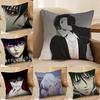 Cartoon Anime DEVILS LINE-L Pillow Case Silky Elegant Comfort Sofa Bed Invisible Zipper Beach Pillowcase