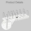 Telescopic Pot Lid Organizer Rack Cookware Holder Kitchen Accessories Dish Adjustable for