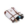 Dámská taška Vintage Pebbled Lychee Grain Textura Crossbody taška Vícebarevná dámská taška