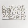 Clear Rubber Stamp Scrapbooking Diary Album Aesthetic Embossing Decorations