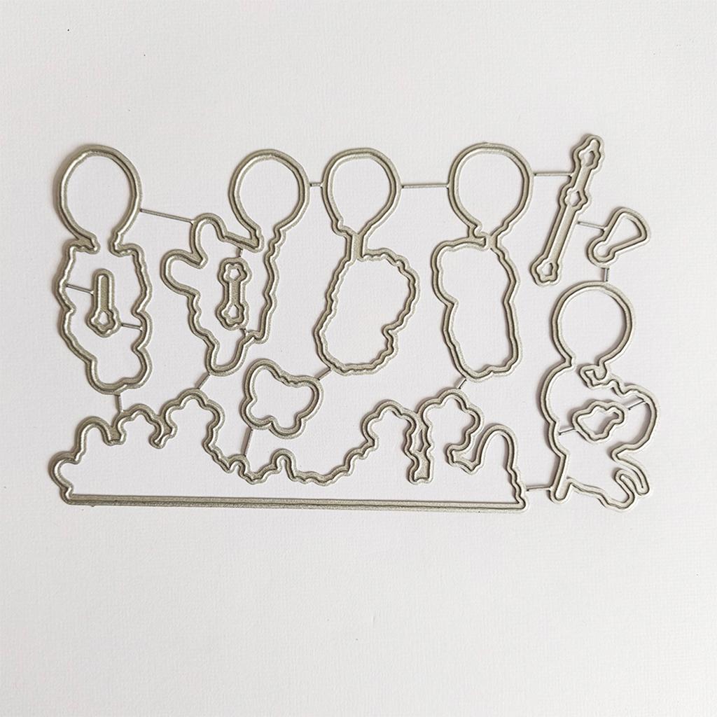 Clear Rubber Stamp Scrapbooking Diary Album Aesthetic Embossing Decorations