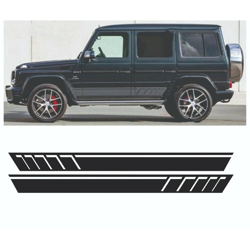 Authentic Car Side Sticker Stripe Sticker For Mercedes Benz G55 G63 AMG W463 G Class