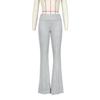 GL6686 Women's Fashionable Slim Fit Low Waist Flared Pants - European and American Style