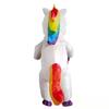 Aufblasbares Einhorn-Kostüm für Damen und Herren, Party, Cosplay, Kleidung, lustiger Anzug, Anime, Kostüm, Halloween-Anzug