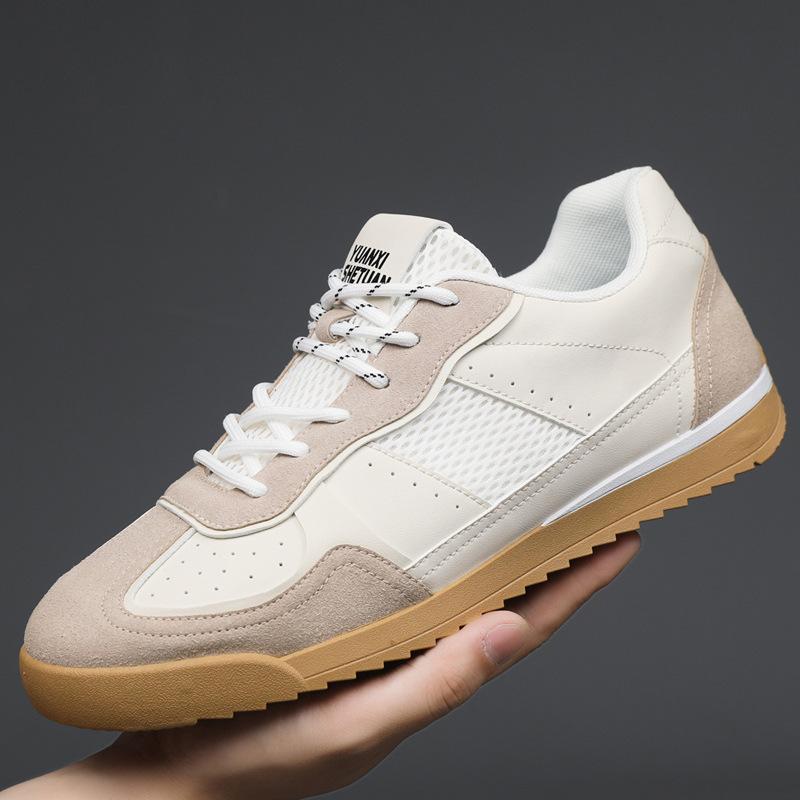 Men's shoes 2025 summer new soft-soled men's trendy shoes summer mesh breathable sports and leisure shoes